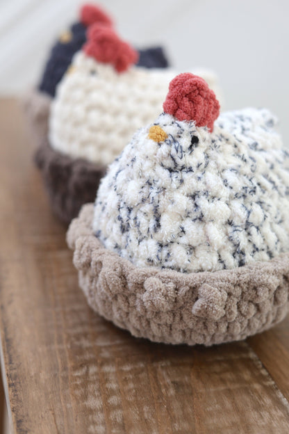 Oak and Marlow Mabel Chicken and Nest Crochet Pattern