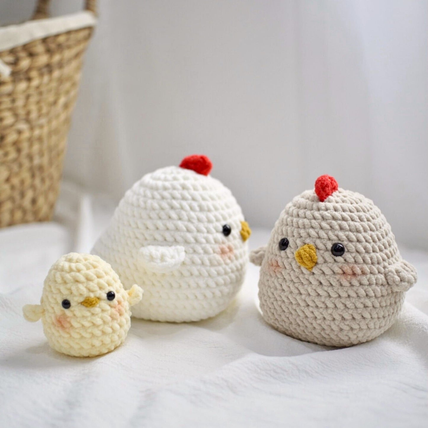 Bedabee Crochet Potato Chicken Pattern Amigurumi PDF Tutorial