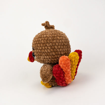 TheresasCrochetShop Tucker the Turkey Amigurumi Crochet Pattern PDF