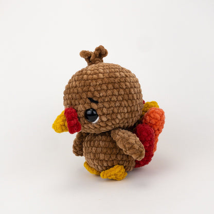 TheresasCrochetShop Tucker the Turkey Amigurumi Crochet Pattern PDF