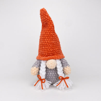Crochet Pattern Plush Gnome Amigurumi PDF Digital Download