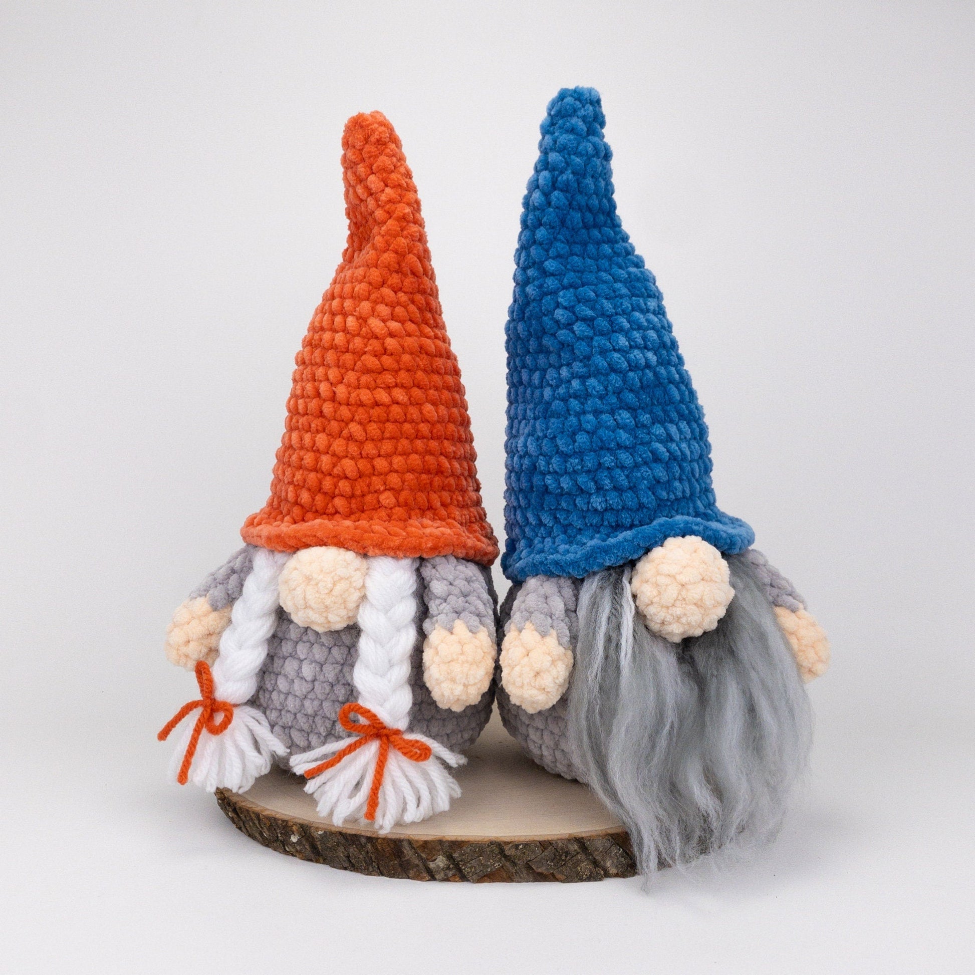 Crochet Pattern Plush Gnome Amigurumi PDF Digital Download