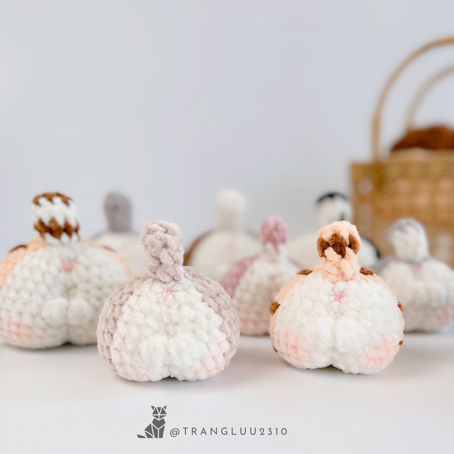 Crochet Cat Cheeks Pattern: Funny Car Hanging Decor (PDF Pattern)
