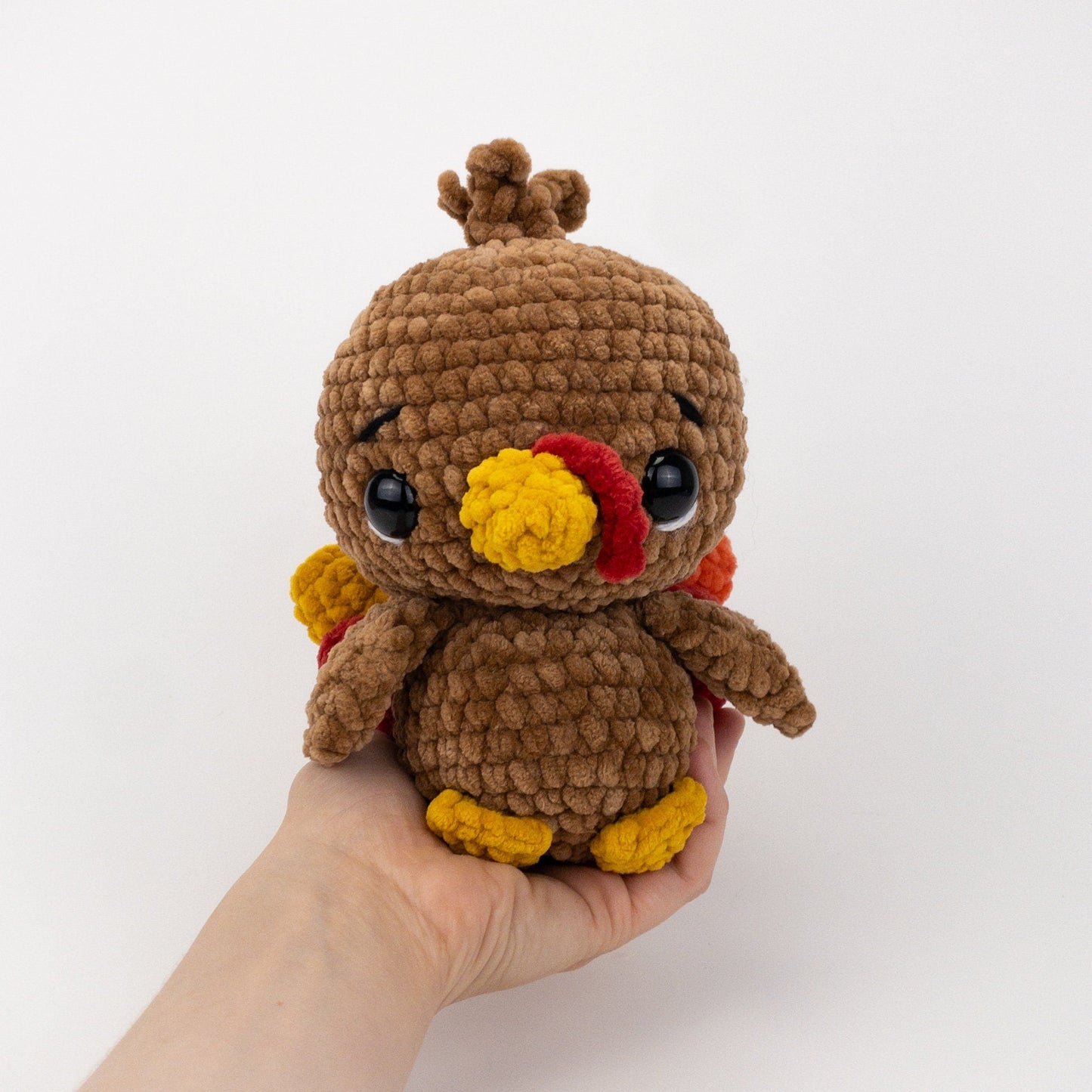 TheresasCrochetShop Tucker the Turkey Amigurumi Crochet Pattern PDF