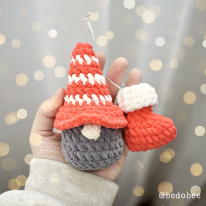 Bedabee 10 Christmas Ornaments Crochet Pattern Bundle Amigurumi PDF Tutorial