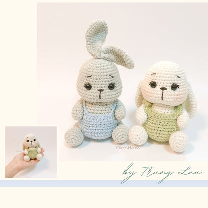 Crochet Bunny Amigurumi Pattern: Little Rabbit (PDF Pattern)