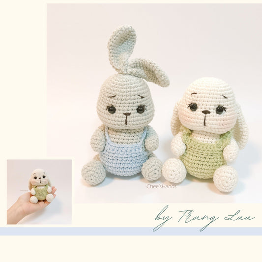 Crochet Bunny Amigurumi Pattern: Little Rabbit (PDF Pattern)