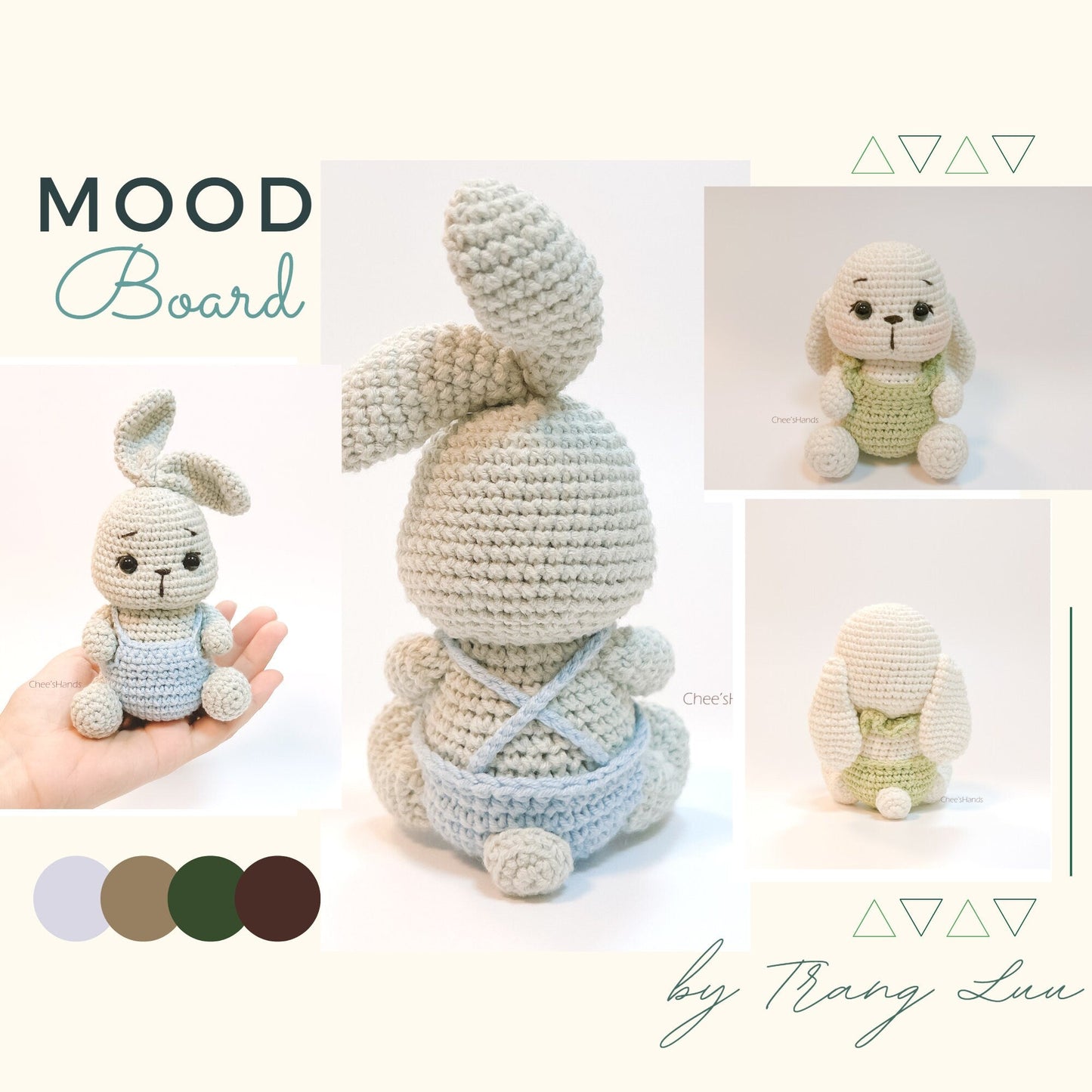 Crochet Bunny Amigurumi Pattern: Little Rabbit (PDF Pattern)