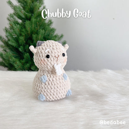 Bedabee 6-in-1 Chubby Farm Animals Crochet Pattern Bundle Amigurumi PDF Tutorial