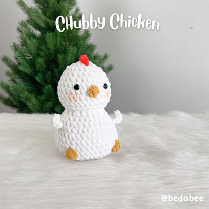 Bedabee 6-in-1 Chubby Farm Animals Crochet Pattern Bundle Amigurumi PDF Tutorial