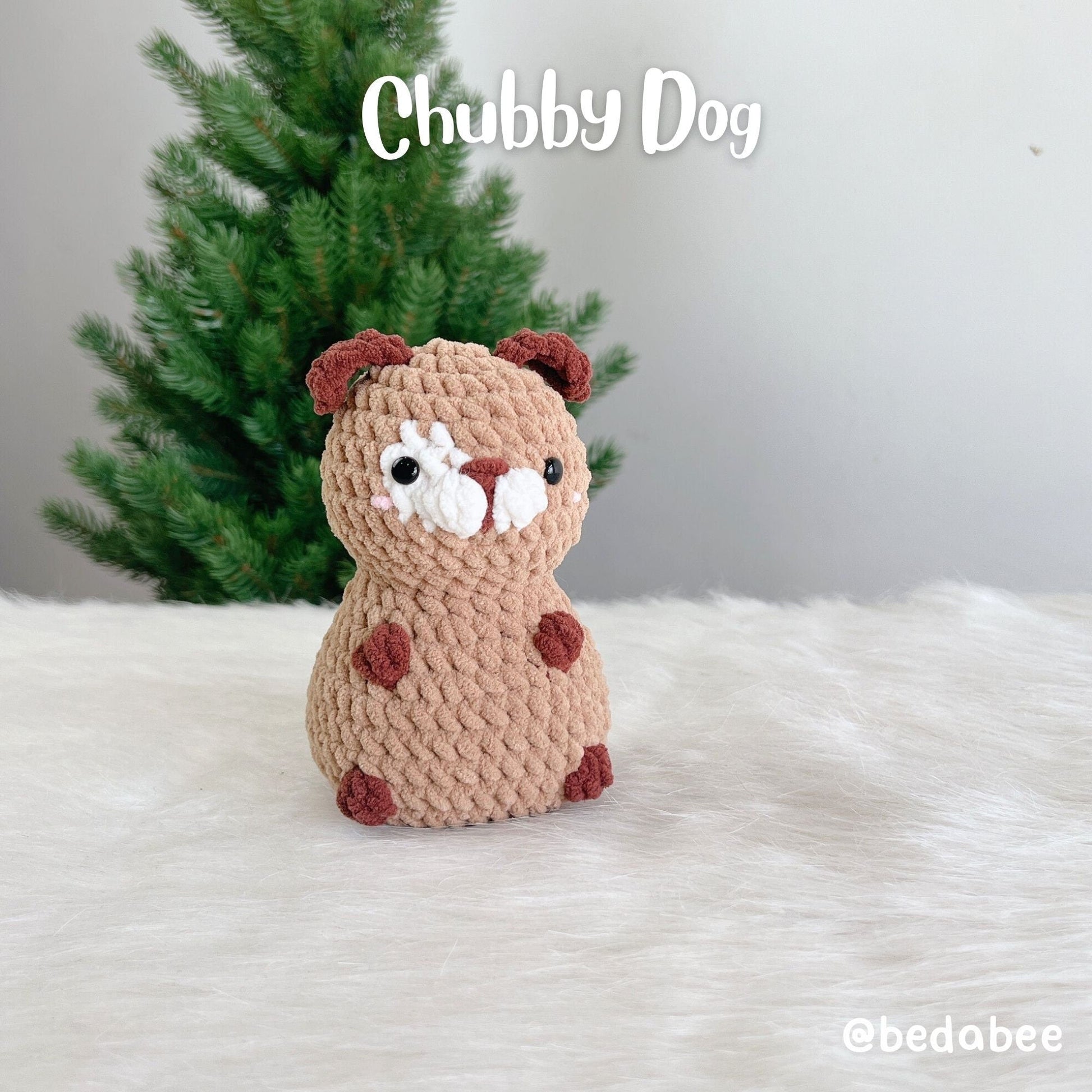 Bedabee 6-in-1 Chubby Farm Animals Crochet Pattern Bundle Amigurumi PDF Tutorial