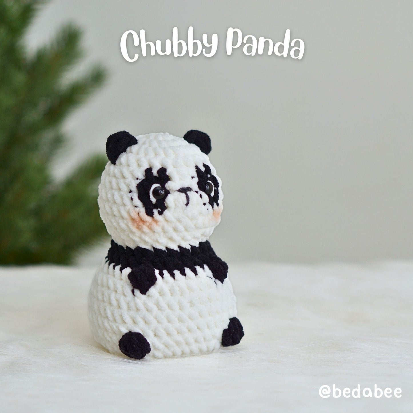Bedabee No-Sew 6-in-1 Chubby Safari Animals Crochet Pattern Bundle Amigurumi PDF Tutorial