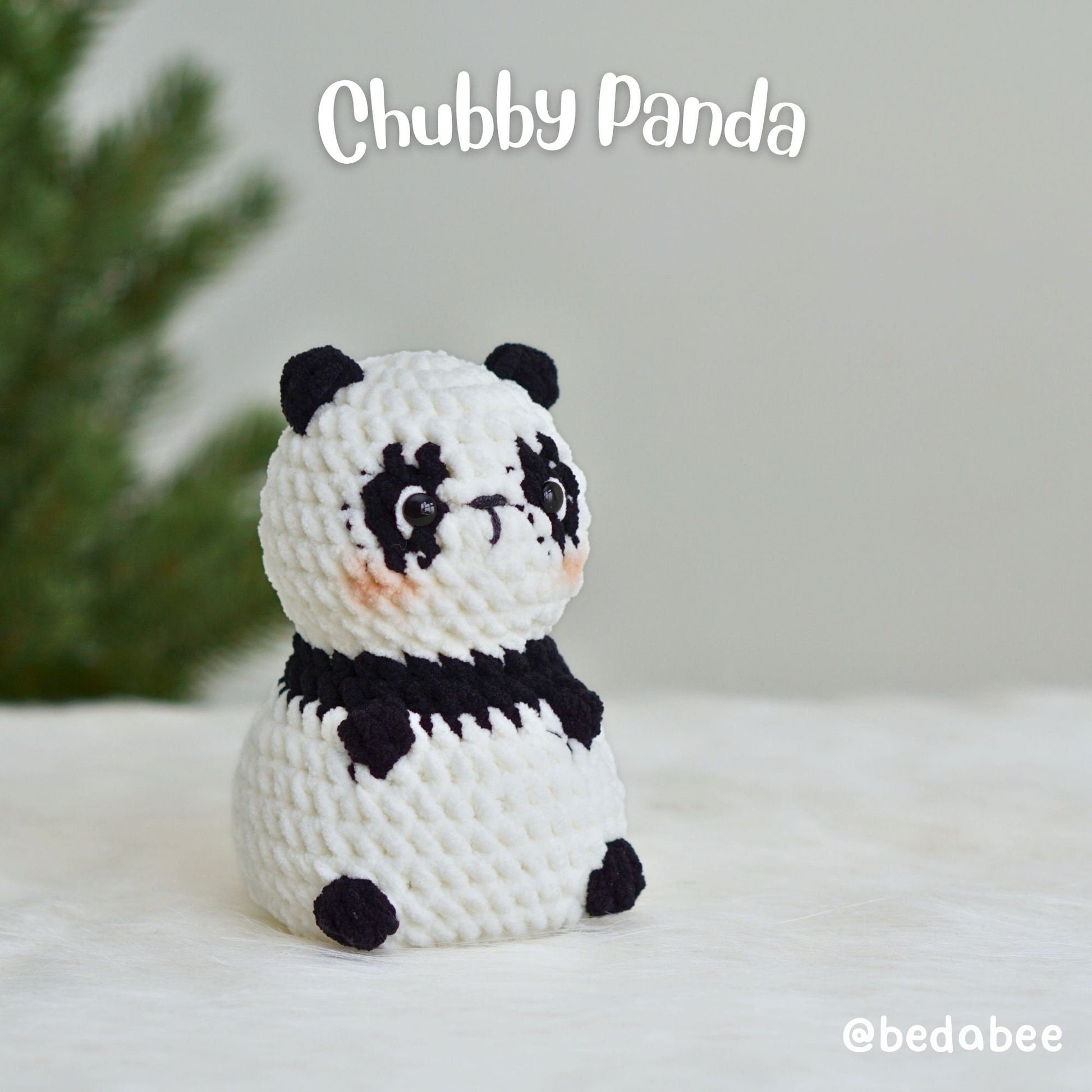 Bedabee No-Sew 6-in-1 Chubby Safari Animals Crochet Pattern Bundle Amigurumi PDF Tutorial