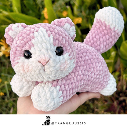 MagicRing Crochet Cat and Bunny Pattern Bundle: Sweetie Fluffy (PDF Pattern)