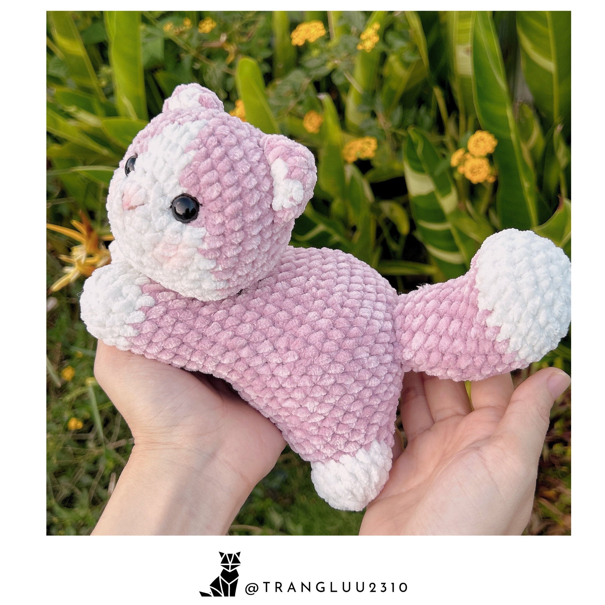 MagicRing Crochet Cat and Bunny Pattern Bundle: Sweetie Fluffy (PDF Pattern)