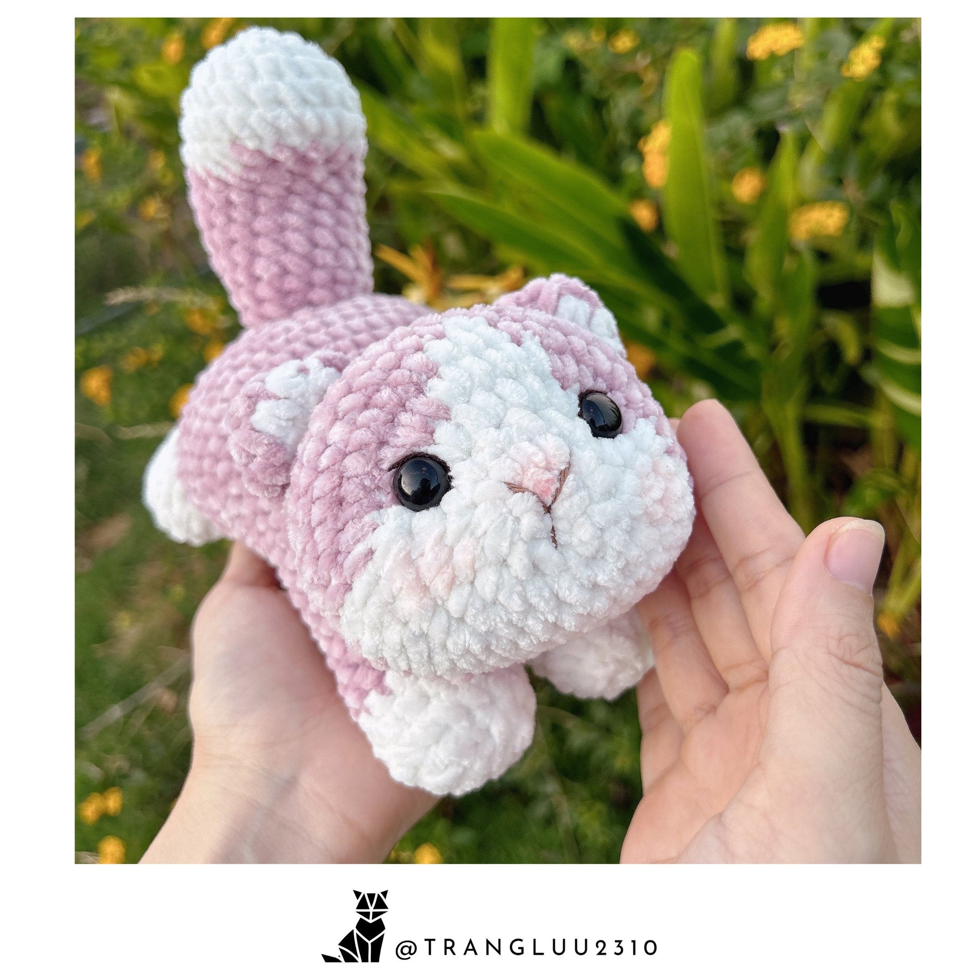 MagicRing Crochet Cat and Bunny Pattern Bundle: Sweetie Fluffy (PDF Pattern)