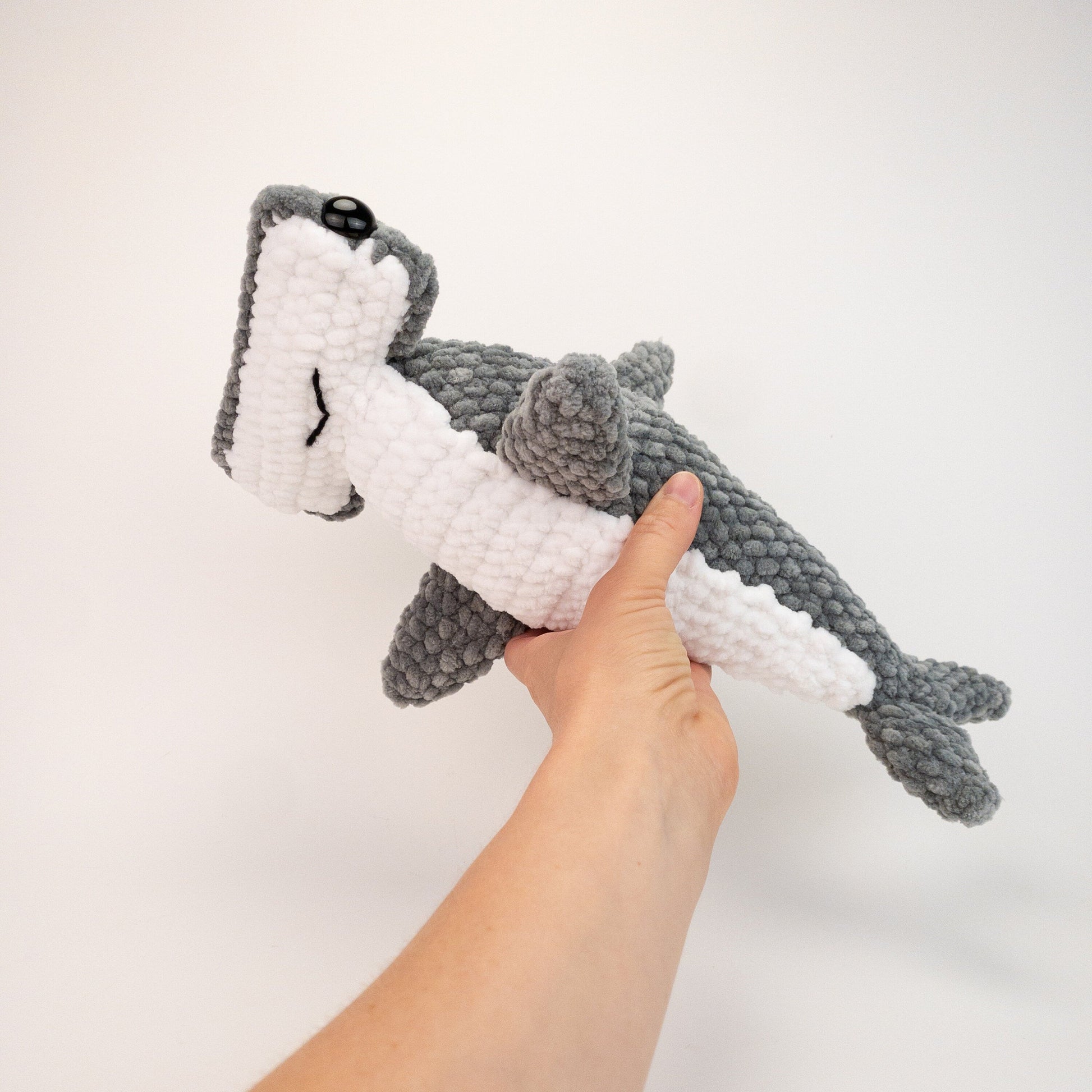 TheresasCrochetShop 4 Shark and Whale Plush Amigurumi Crochet Pattern Pack PDF