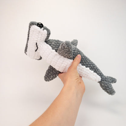 TheresasCrochetShop 4 Shark and Whale Plush Amigurumi Crochet Pattern Pack PDF