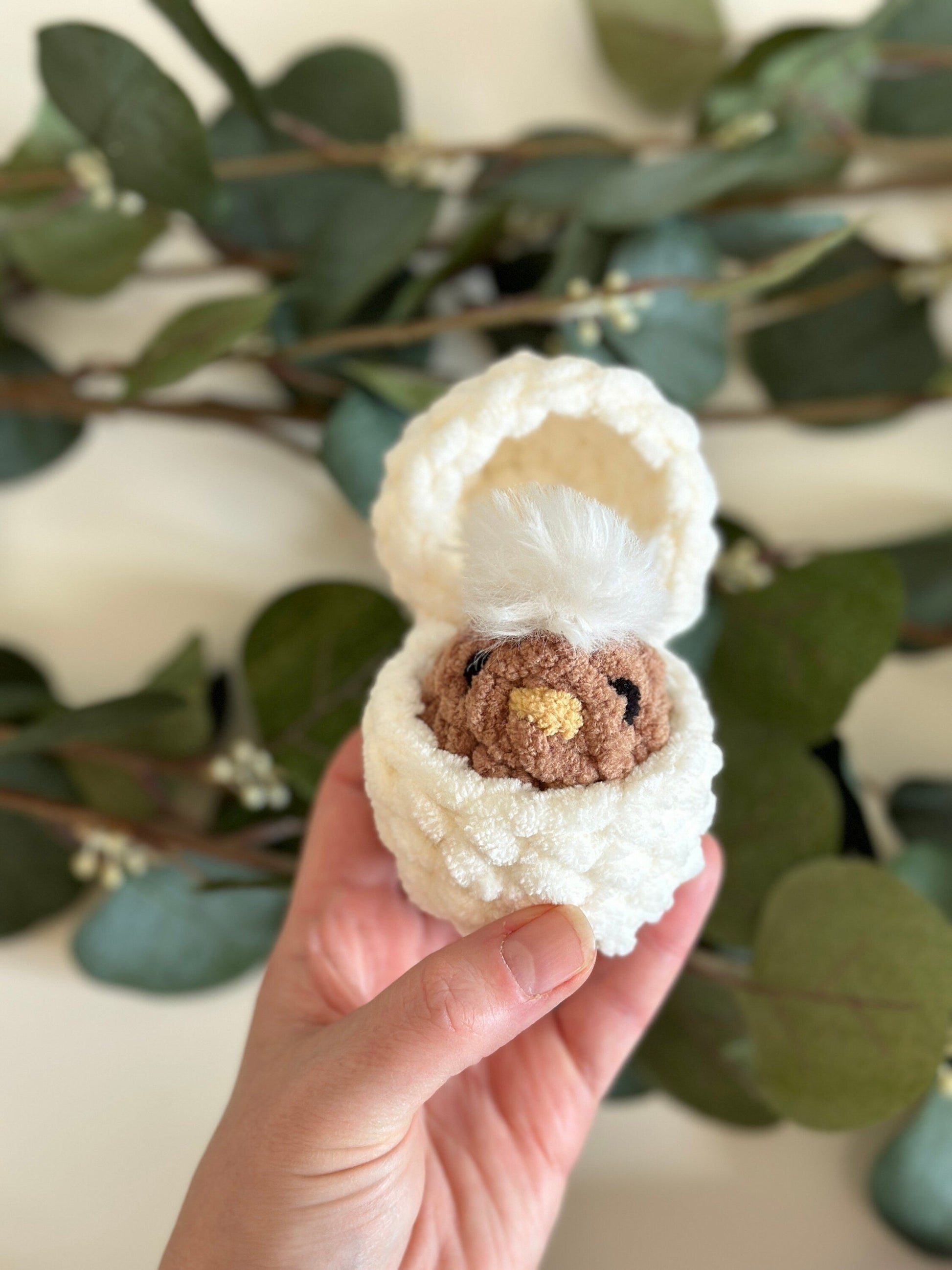 Oak and Marlow Mini Mabel Egg Crochet Pattern