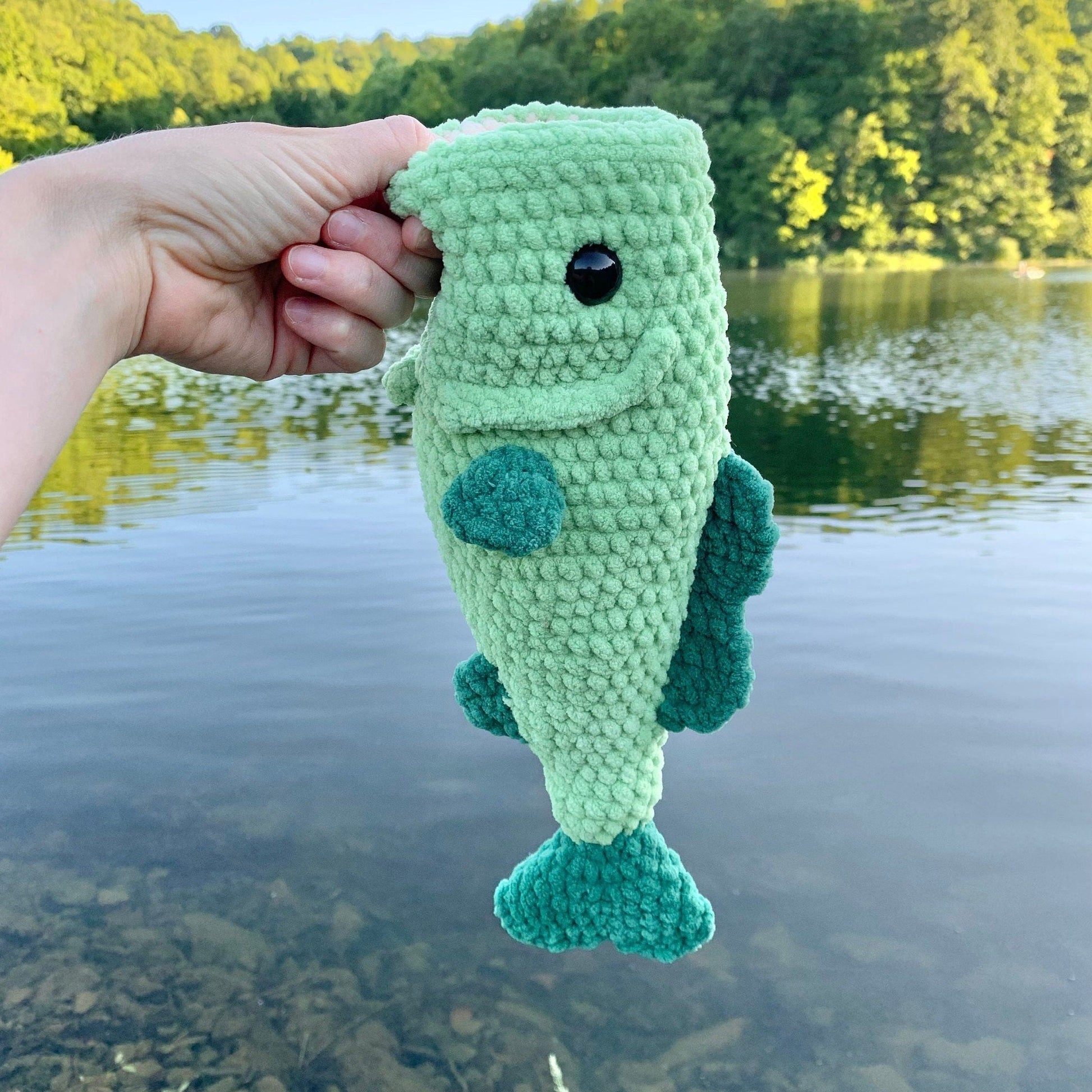 TheresasCrochetShop Plush Barry the Bass Amigurumi Crochet Pattern PDF