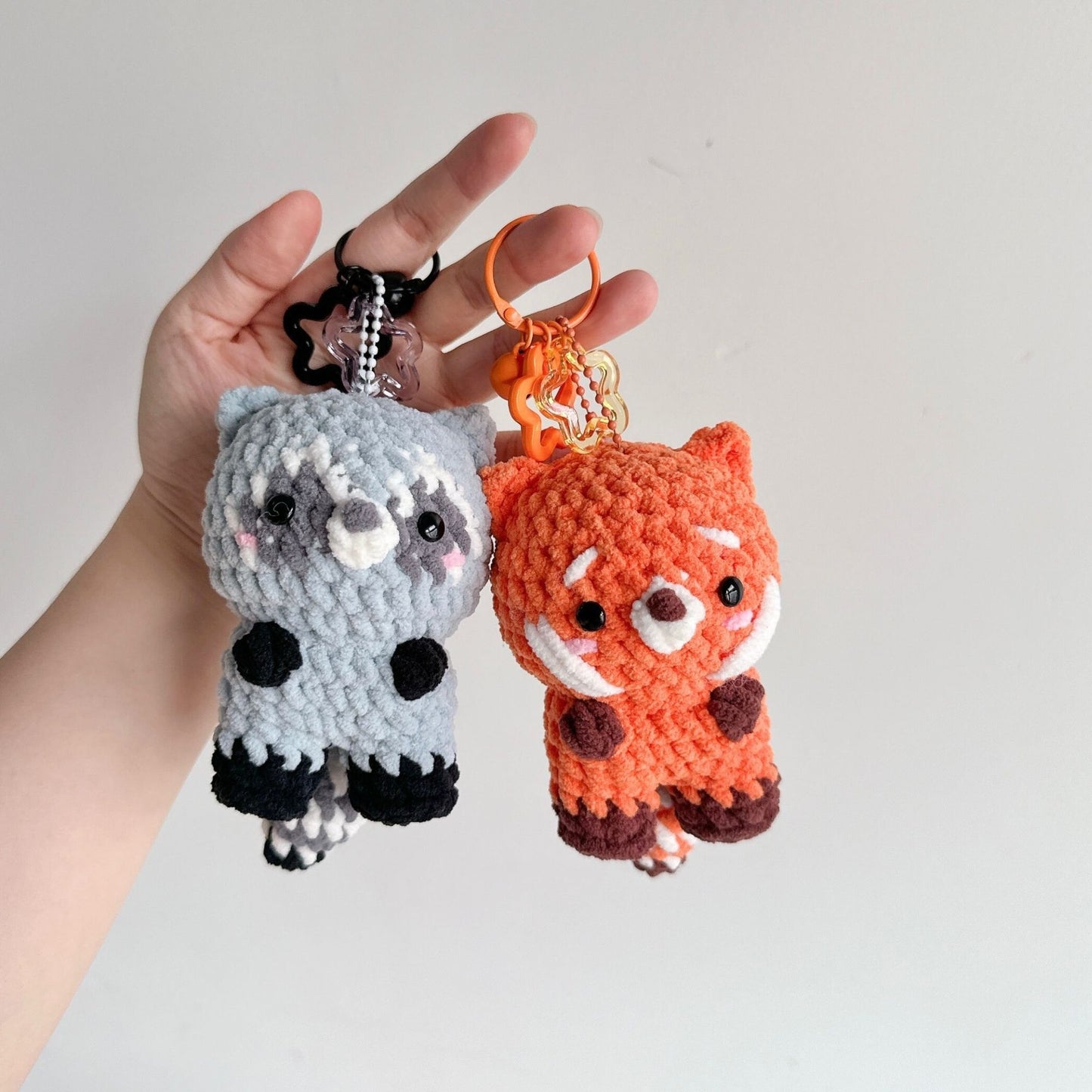 Bedabee No-Sew 10-in-1 Animal Keychain Crochet Pattern Bundle Amigurumi PDF Tutorial