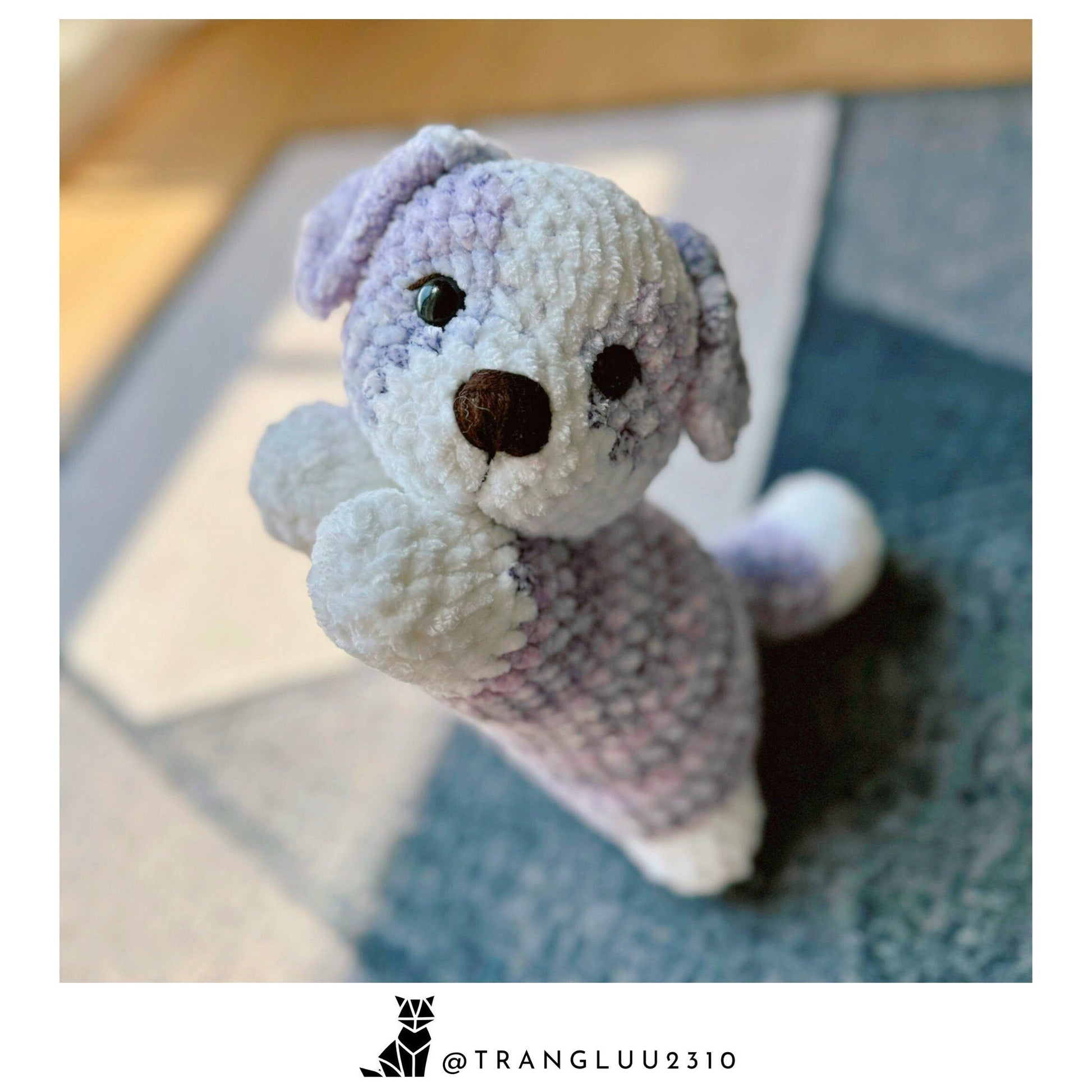 MagicRing Crochet Dog Pattern 3 in 1: Aussie Pups Australian Shepherd (PDF Pattern)