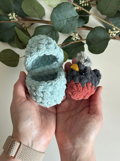 Oak and Marlow Mini Mabel Egg Crochet Pattern