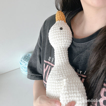Bedabee No-Sew Little Goose Crochet Pattern Amigurumi PDF Tutorial
