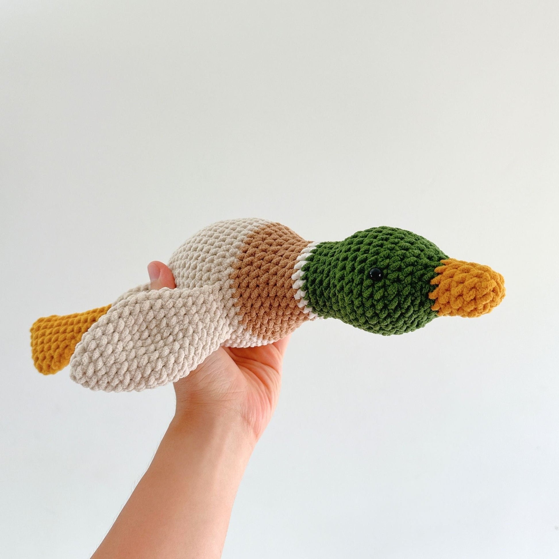 Bedabee No-Sew Little Duck Crochet Pattern Amigurumi PDF Tutorial