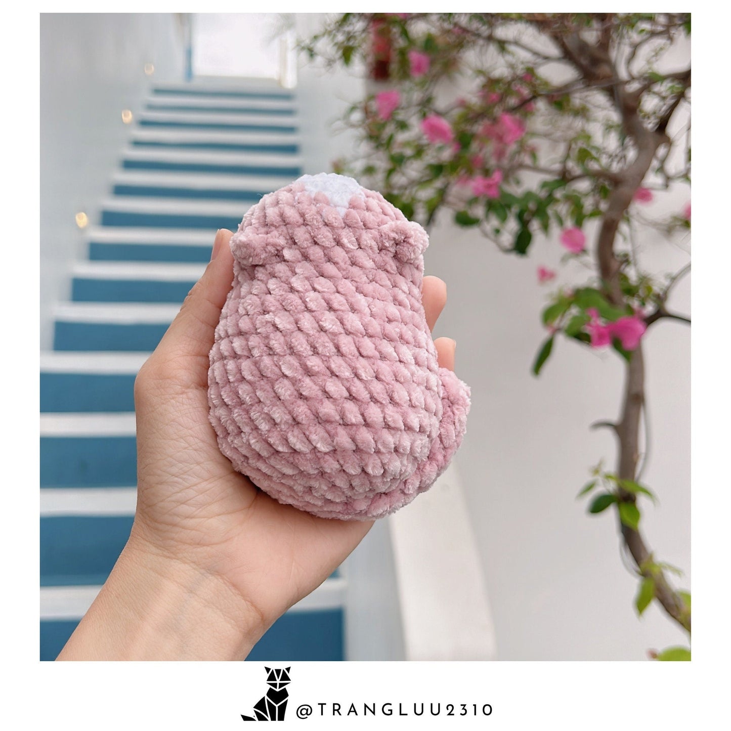 MagicRing Crochet Cat Pattern: NO SEW Amigurumi Palm Loaf (PDF Pattern)