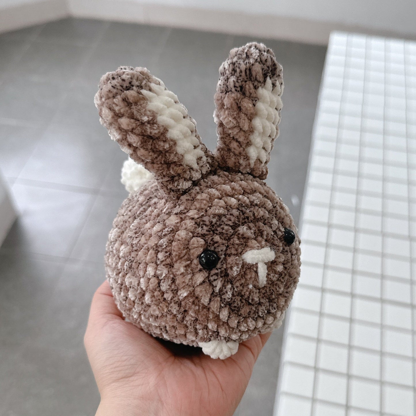 Bedabee No-Sew Bunny Plushie Crochet Pattern Amigurumi PDF Tutorial