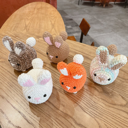 Bedabee No-Sew Bunny Plushie Crochet Pattern Amigurumi PDF Tutorial