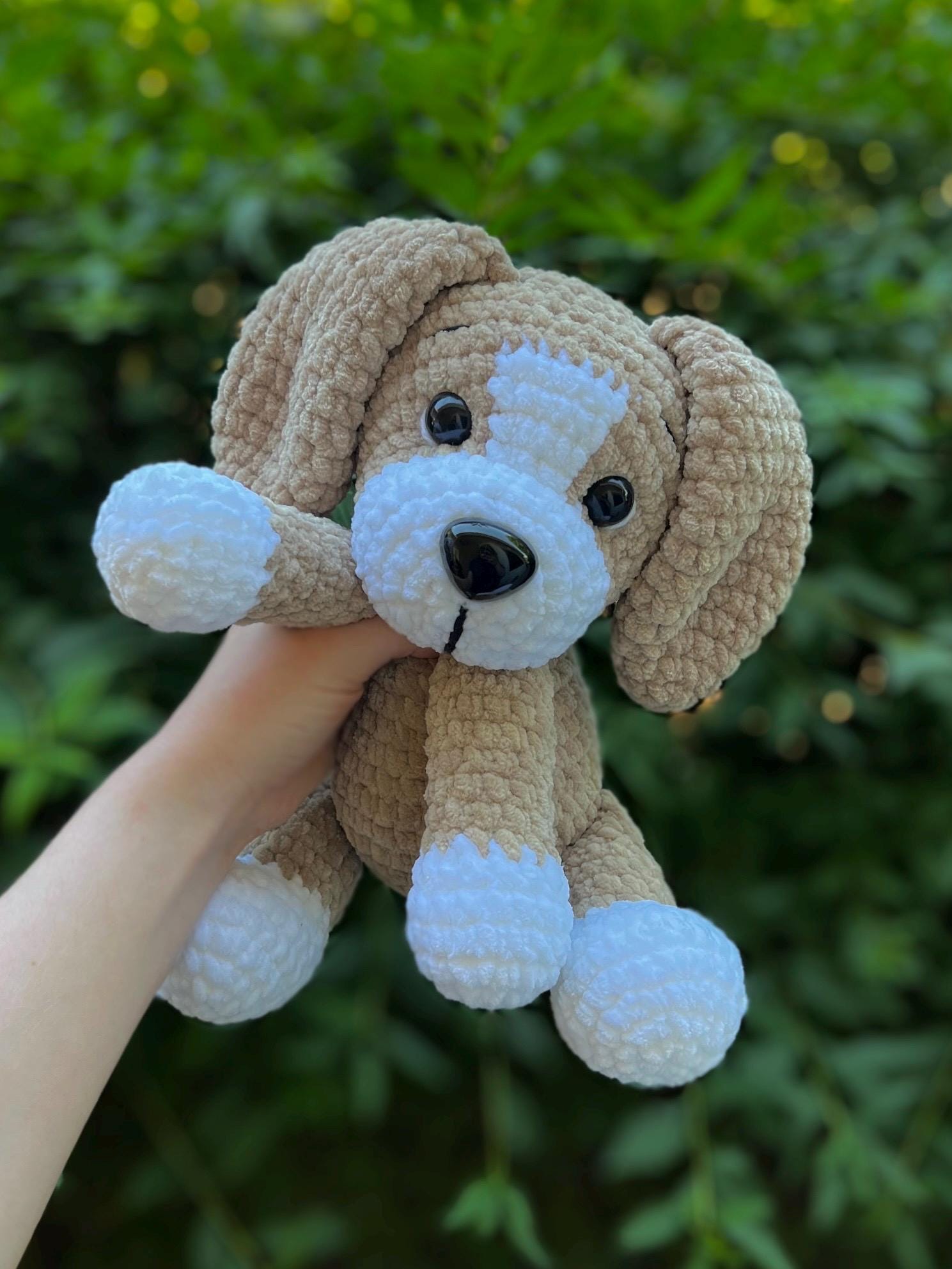 KnotsandSnugglesCo Piper the Puppy Crochet Pattern PDF