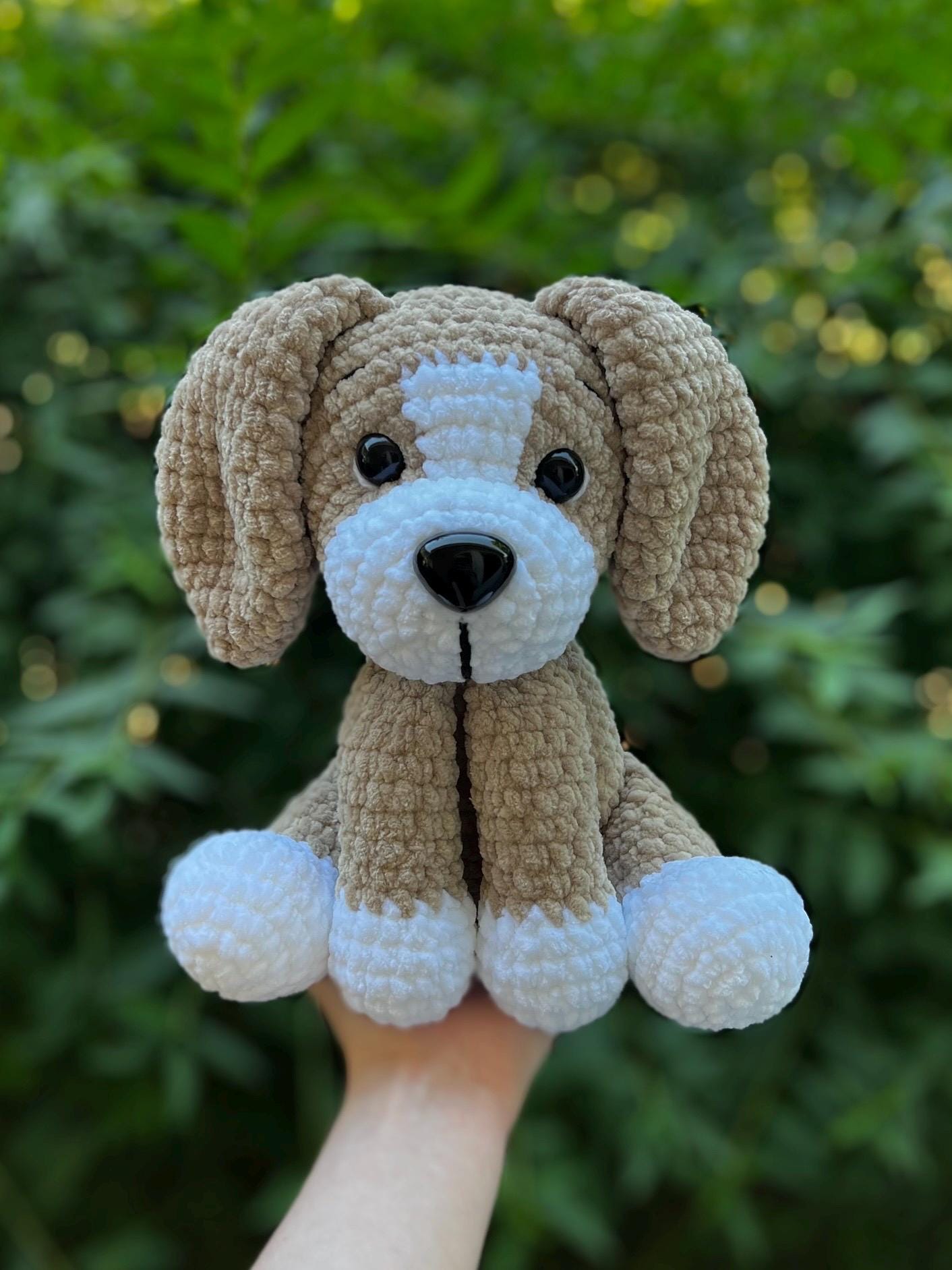 KnotsandSnugglesCo Piper the Puppy Crochet Pattern PDF