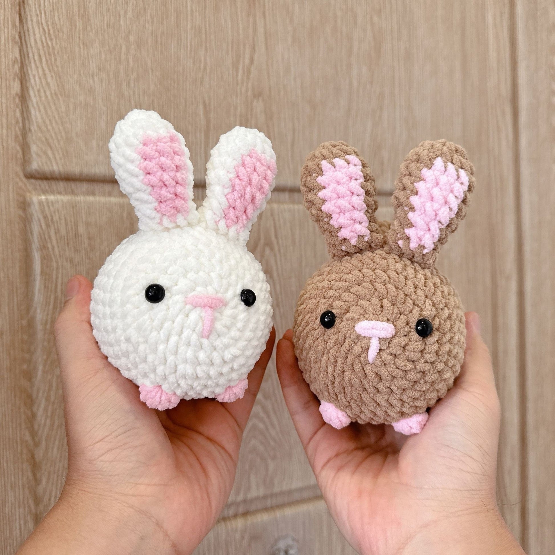 Bedabee No-Sew Bunny Plushie Crochet Pattern Amigurumi PDF Tutorial