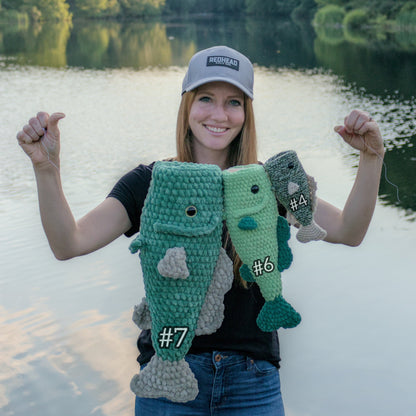 TheresasCrochetShop Plush Barry the Bass Amigurumi Crochet Pattern PDF