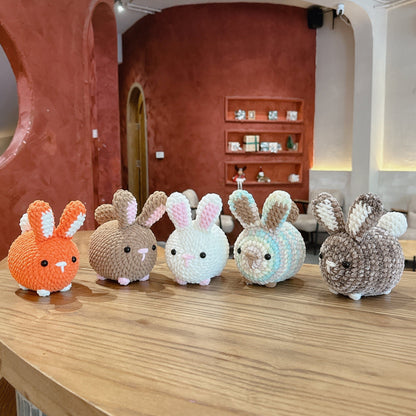 Bedabee No-Sew Bunny Plushie Crochet Pattern Amigurumi PDF Tutorial