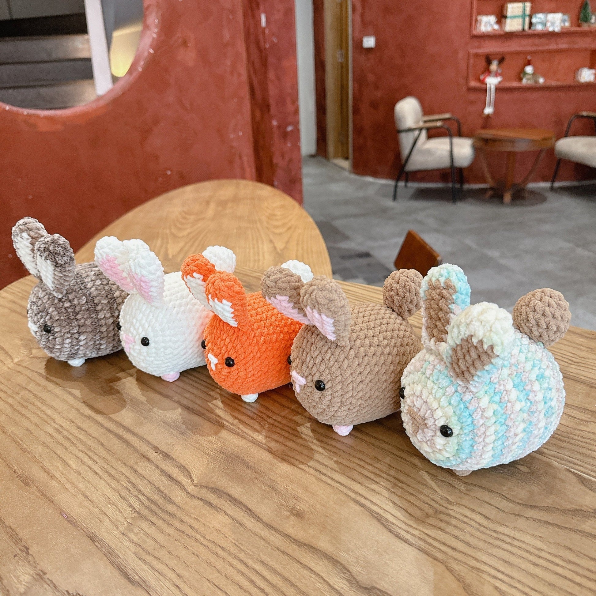 Bedabee No-Sew Bunny Plushie Crochet Pattern Amigurumi PDF Tutorial