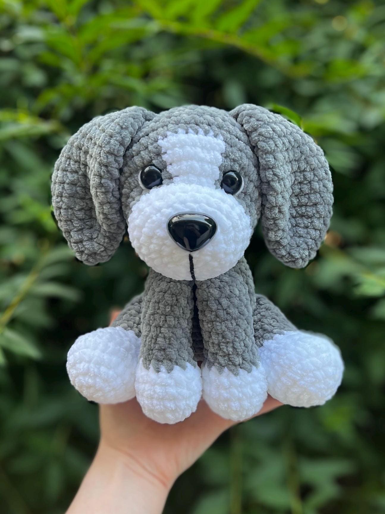KnotsandSnugglesCo Piper the Puppy Crochet Pattern PDF