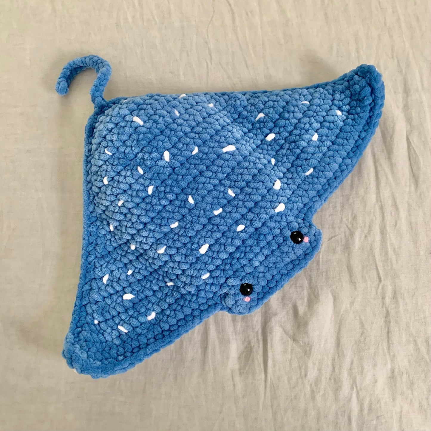 TheresasCrochetShop No Sew Mega and Mini Ray Amigurumi Crochet Pattern Set PDF