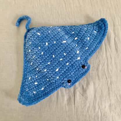 TheresasCrochetShop No Sew Mega and Mini Ray Amigurumi Crochet Pattern Set PDF