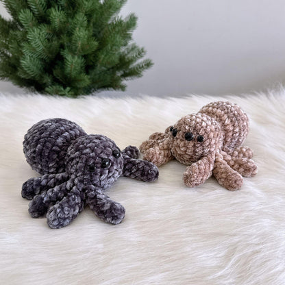 Bedabee 3-in-1 Spider Plushie Crochet Pattern Bundle Beginner Amigurumi