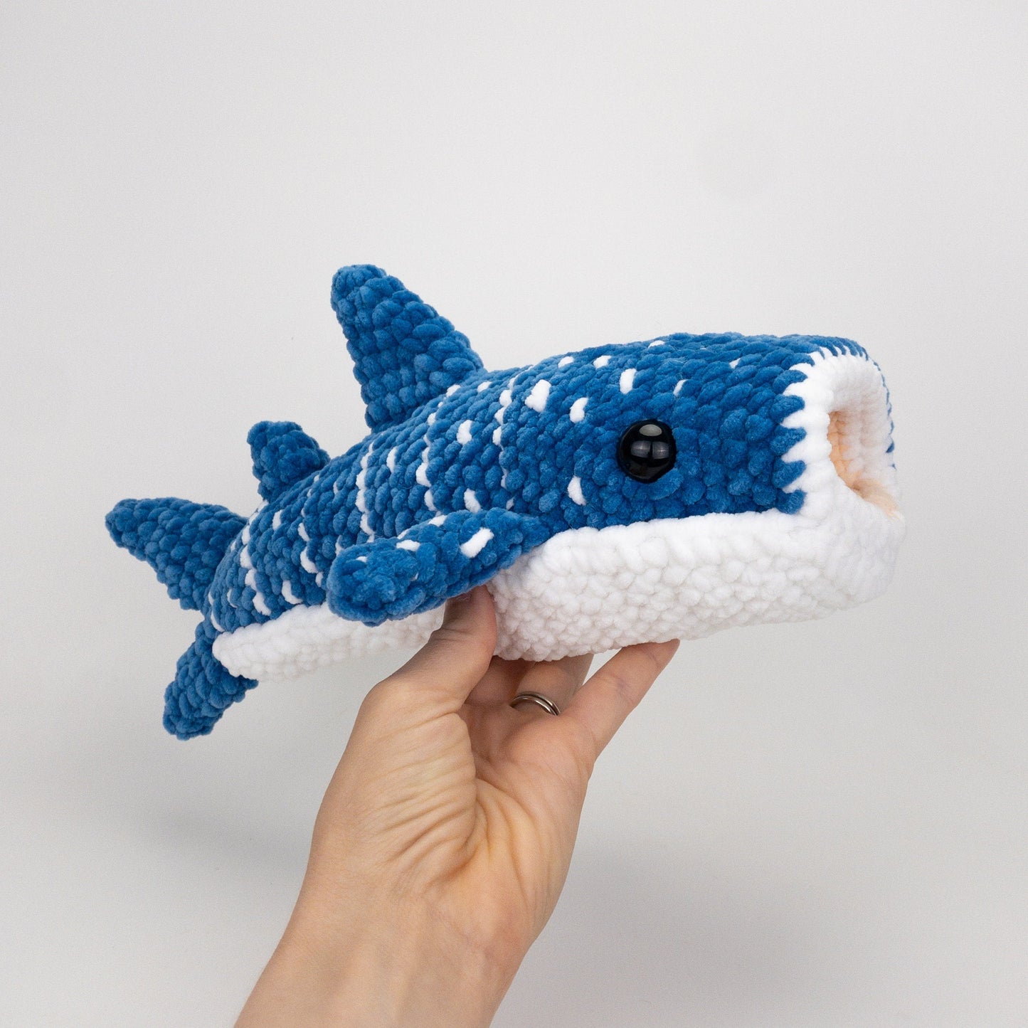 TheresasCrochetShop Winslow the Whale Shark Amigurumi Crochet Pattern PDF
