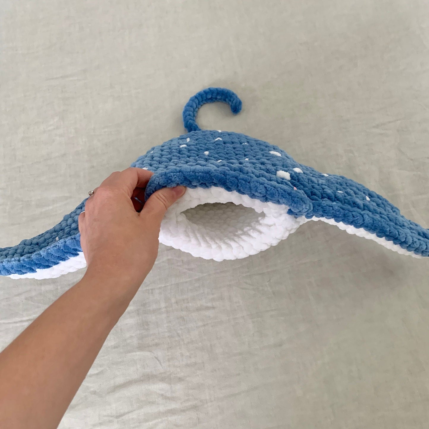 TheresasCrochetShop No Sew Mega and Mini Ray Amigurumi Crochet Pattern Set PDF