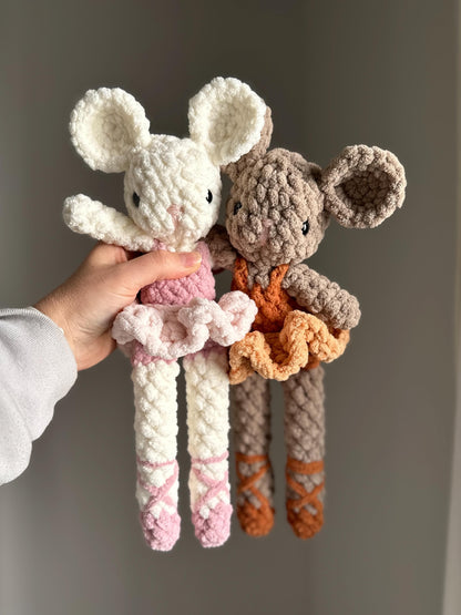 Brie Mouse and Mermaid Tail Crochet Pattern (Fable Collection)