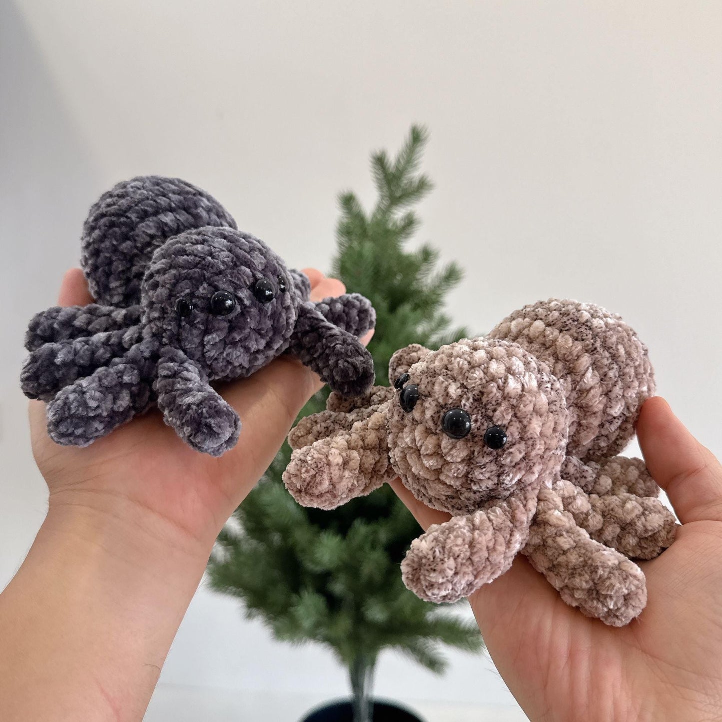 Bedabee 3-in-1 Spider Plushie Crochet Pattern Bundle Beginner Amigurumi
