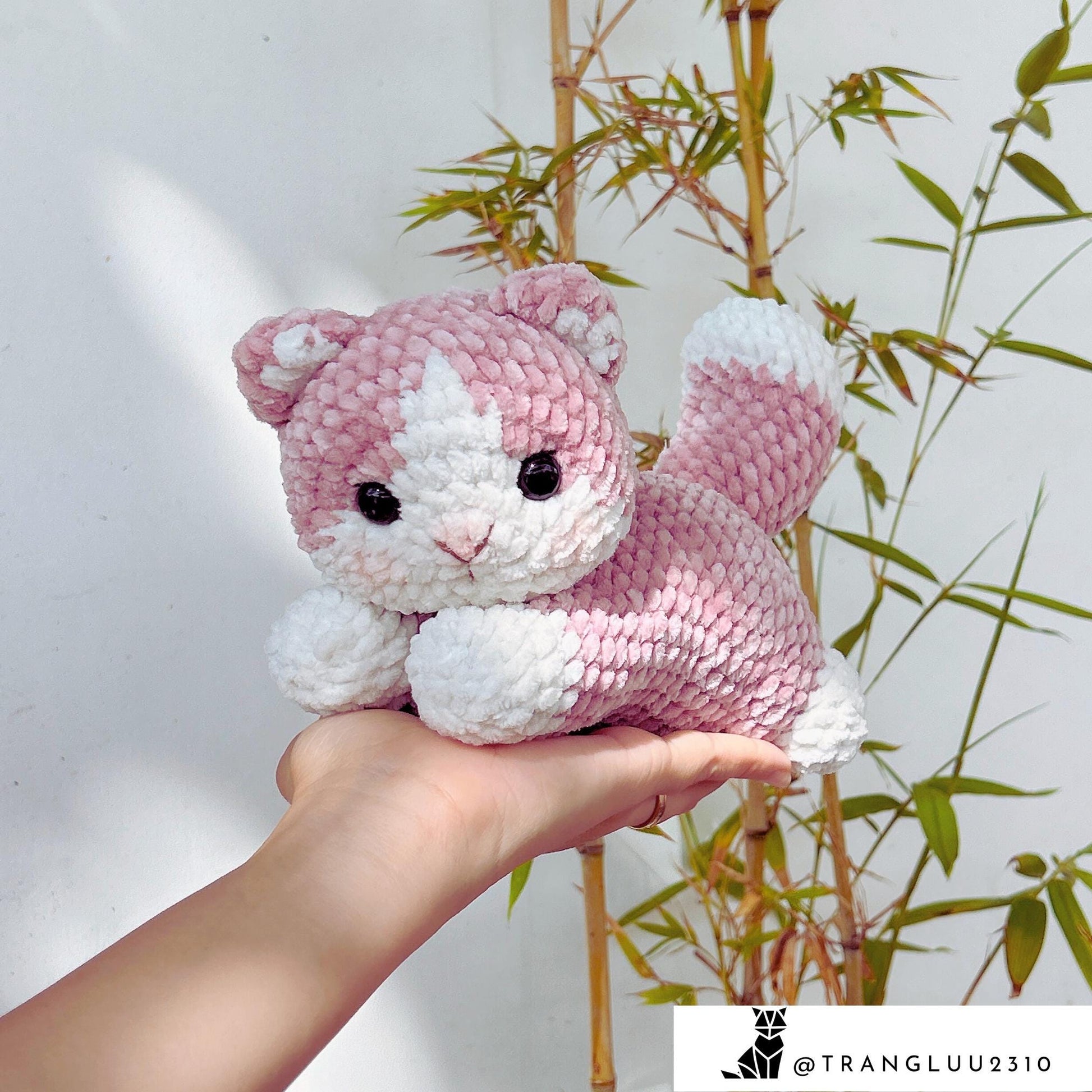 MagicRing Crochet Cat and Bunny Pattern Bundle: Sweetie Fluffy (PDF Pattern)