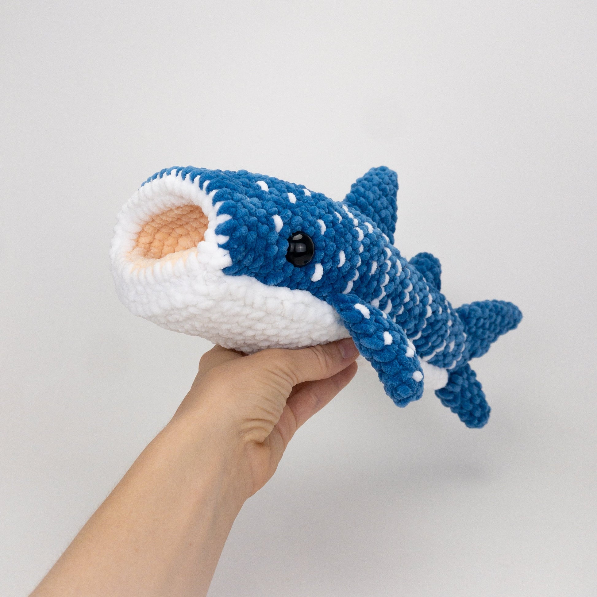 TheresasCrochetShop Winslow the Whale Shark Amigurumi Crochet Pattern PDF