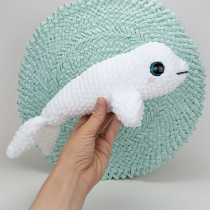 TheresasCrochetShop 4 Shark and Whale Plush Amigurumi Crochet Pattern Pack PDF