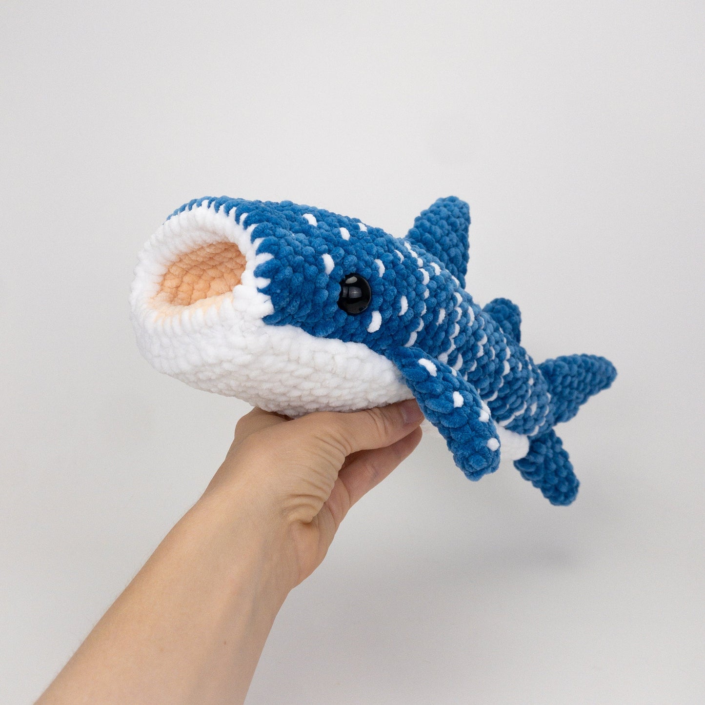 TheresasCrochetShop 4 Shark and Whale Plush Amigurumi Crochet Pattern Pack PDF